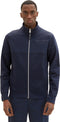 TOM TAILOR stand-up sweat jacket - Heren Trui - Lange mouwen - Maat L
