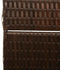 vidaXL - Kamerscherm - 4 - Panelen - Vouwbaar - Bruin - 195x180 - cm - Poly - Rattan