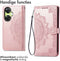 iMoshion Hoesje Geschikt voor OnePlus Nord CE 3 Lite Hoesje Met Pasjeshouder - iMoshion Mandala Bookcase - Rosé Goud