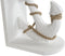 Bokstöd Home ESPRIT Hout Touw Anker 17 x 12,5 x 23 cm