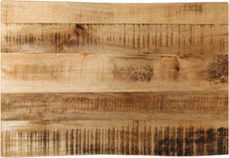 vidaXL - Tafelblad - met - natuurlijke - rand - 50x40x3,8 - cm - massief - mangohout