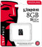 Kingston Industrial microSD - 8GB - UHS-I Class 10 A1 V30 - Zwart