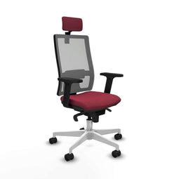 Bureaustoel Piqueras y Crespo 2D026N2 Kastanjebruin
