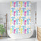 vidaXL - Doucherolgordijn - 120x240 - cm - stofbreedte - 116 - cm