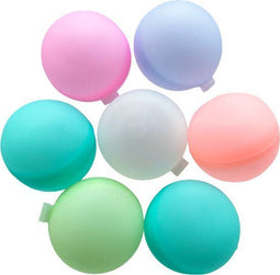 Travelly® Herbruikbare Waterballonnen - Waterspeelgoed - Magnetisch - Siliconen - Multicolor (set van 8)