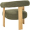 Fauteuil ILBRO Bouclé Groen