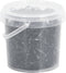 vidaXL - Haarelastiekjes - paard - 1500 - st - silicone - zwart