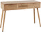 J-Line Console 3 Lades Paulownia/Rattan Naturel