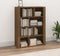 vidaXL - Dressoir - 80x30x106 - cm - bewerkt - hout - bruin - eikenkleur