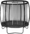 AMIGO Trampoline Deluxe - Met Veiligheidsnet en Veilige Rand - Rond 244 cm - Zwart
