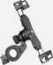 Fiets telefoonhouder, metalen motorstuurbevestiging voor telefoon, scooter en smartphone 4.0-7.0 inch met 360 ° rotatie