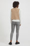 Vila Vilaura Lou Hw 7/8 Leggings - Met elastische tailleband - Zwart/wit Dames M