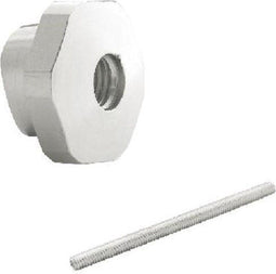 Tom Kabel Tapeind Hol 4.5mm + Moer Per Stuk