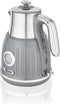 Swan SK31040GRN - Retro Waterkoker - 1,5L 3000W - Grijs