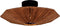 GOOD&MOJO Plafonniere Panama - Bruin - 45x45x5cm - Scandinavisch