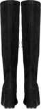 POSH by Poelman LAUREN - Dames Laarzen - Suedine Stretch - Zwart - Maat 37