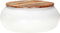 vidaXL - Salontafel - 68x68x30 - cm - massief - gerecycled - hout - wit