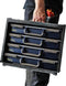 Raaco Profi Service Case - Leeg - Schuifsluitingen - Blauw