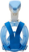 Atlantis Snorkelmasker - Full Face Masker - 180 graden zicht - L/XL - Wit/Blauw