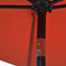 vidaXL - Parasol - met - metalen - paal - 300x200 - cm - terracotta
