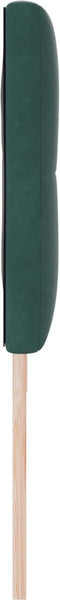 vidaXL - Hoofdbord - met - Knopen - Donkergroen - 180 - cm - Velvet