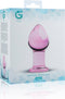 Gildo - Glazen Buttplug No. 27 - Sex Toys voor Mannen en Vrouwen - Transparant