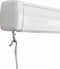 vidaXL - Luifel - handmatig - 450x300 cm - blauw en wit