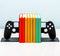 Balvi Boekensteun Videogame houder controller zwart metaal