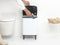 Brabantia Bo Hi Prullenbak - 12 liter - Ruimtebesparend - White