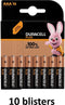 Duracell Plus AAA - Alkaline batterijen - Tot 100% langer mee - (16 stuks)