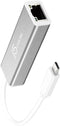 j5create JCE133G-N - USB-C naar Gigabit Ethernet Adapter - 1x Ethernet 1Gbps - USB 3.2 (Gen 1, 5Gbps) type-C