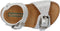 Bunnies JR Babette Beach - Wandelsandalen - Zilver metallic leer