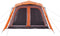 vidaXL - Tent - met - luifel - 9-persoons - snelontgrendeling - grijs - en - oranje