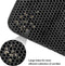 Kattenbakmat - Dubbellaags Honingraatontwerp - Waterdicht - Urinebestendig Materiaal - Gemakkelijk Schoon te Maken - 45 x 65 cm - Zwart