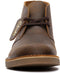 CLARKS Desert Bt Evo - Heren Veterschoenen - Gewaxt Leer - Bruin