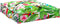 vidaXL - Palletkussen - voor - Zit - Tropical - Jungle - 70x70x12 - cm - Oxford - Stof