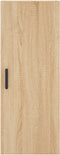 vidaXL - Hangkast - 34,5x34x90 - cm - sonoma - eikenkleurig