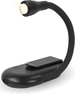 Nuvance Leeslampje - Dimbaar - 3 Standen - Oplaadbaar - Klem