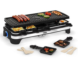 Princess 162650 - Raclette 10 personen - Grill & Bakplaat 49x21cm - 1500W - Zwart (10 stuks)