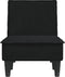 vidaXL - Chaise - longue - fluweel - zwart