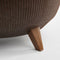 Mica Decorations Doppio - Bloempot op Poten - H20,5 x Ø40 cm - Donkerbruin