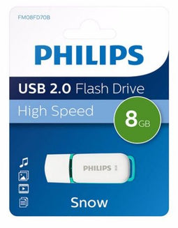 Philips SNOW FM08FD70B/00 - USB-stick 8GB USB 2.0 - Groen