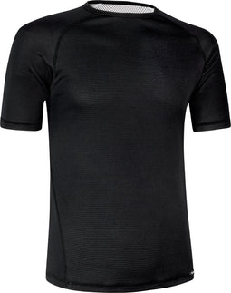GripGrab Ride Thermal - Korte Mouw Fiets Ondershirt - Thermisch en geurarm - Zwart - Heren - Maat XXL