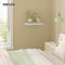 eSituro Wandplank - Zwevend - 40 x 22,9 x 3,8 cm - Wit MDF