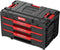 Qbrick System ONE - Drawer 3 Toolbox 2.0 - 3 lades 27 l 587 x 380 x 340 mm zwart