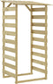 vidaXL - Pergola - met - dak - 100x90x200 - cm - geïmpregneerd - grenenhout
