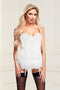 Baci Lingerie Top en string set -L- BUSTIER AND GSTRING Wit