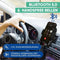 Serve 2-in-1 Bluetooth FM Transmitter - Telefoonhouder - 360° Verstelbaar - Bluetooth 5.0