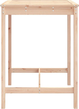 vidaXL Tuintafel 82,5x82,5x110 cm massief grenenhout