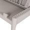 vidaXL - Ligbed - 186x60x29 - cm - polypropeen - cappuccinokleurig